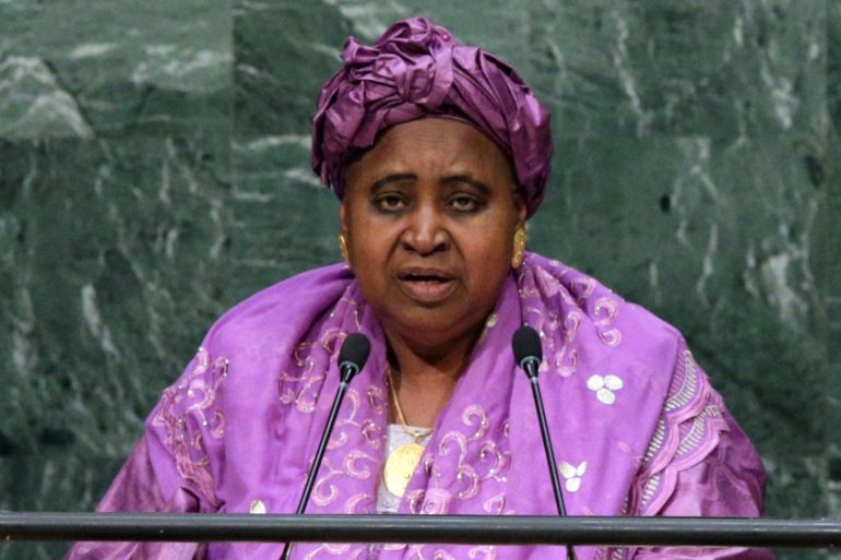 Isatou Njie Saidy, Vice-President of the Republic of Gambia