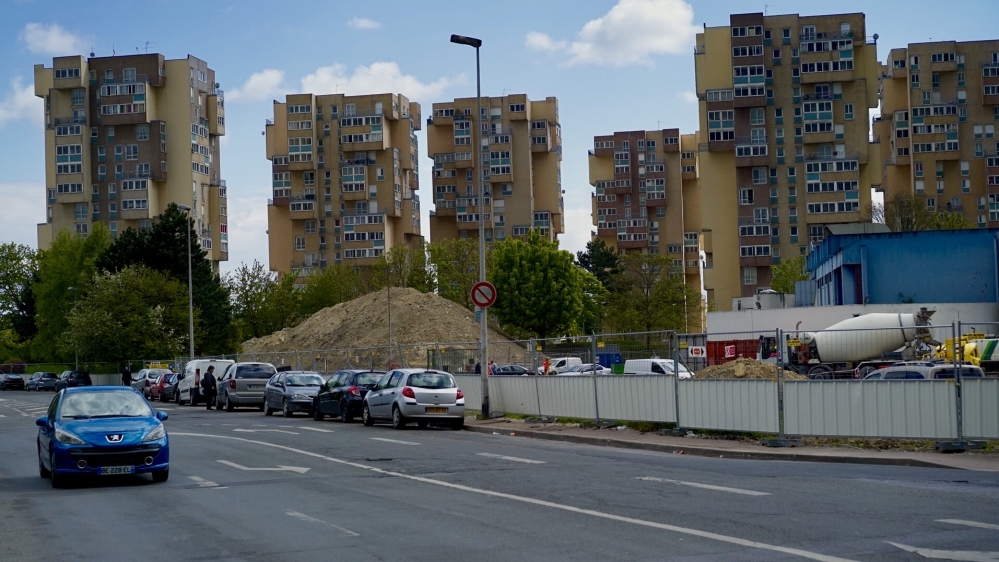 The Paris suburb of Sevran is one of the poorest areas in France [Shafik Mandhai/Al Jazeera]