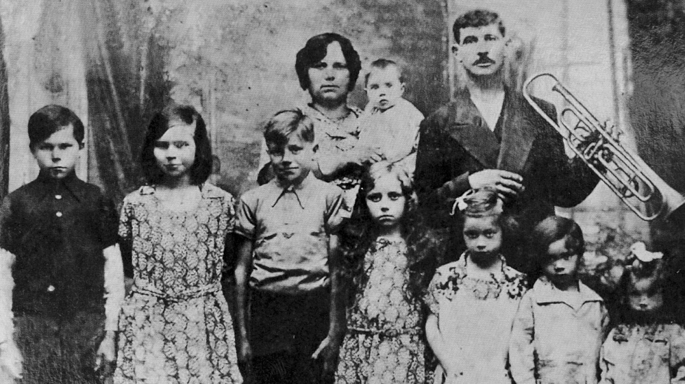Raymond Gureme, third from left, with his family [Courtesy of Raymond Gureme]