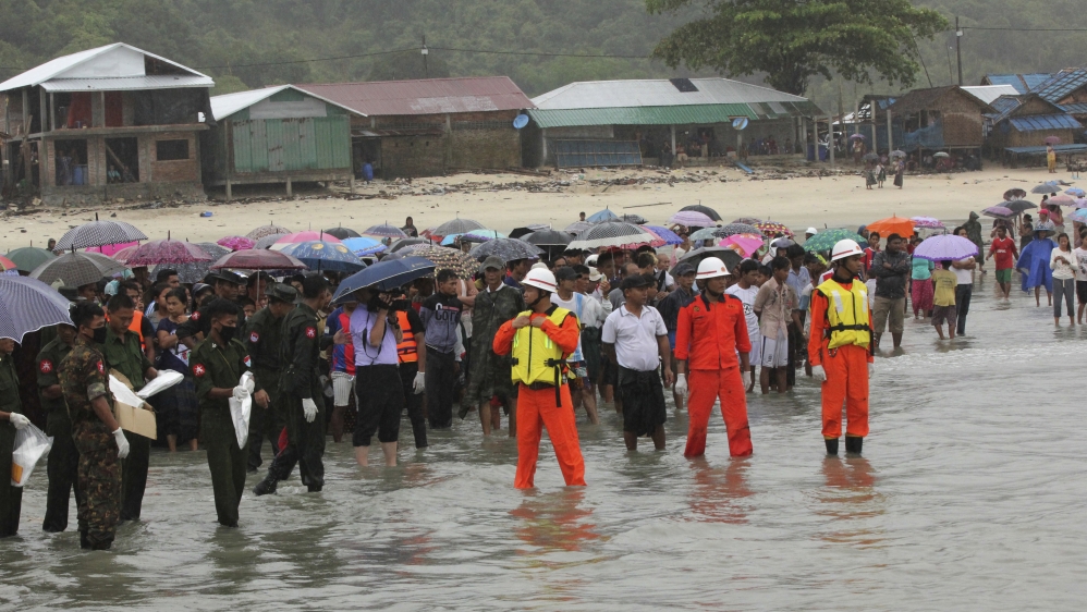 Heavy rains and rough seas have delayed rescue efforts [The Associated Press]