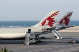 Qatar Airways aircrafts