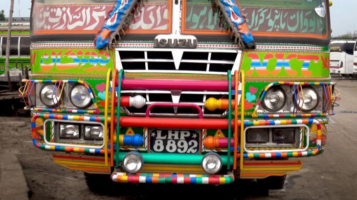 Colourful Pakistani bus