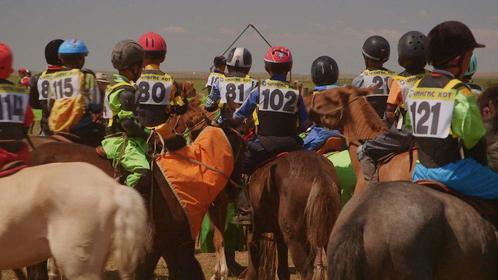 In the past five years, 1,500 child jockeys have been injured and 10 have died in horse races across the country [101 East/Al Jazeera]