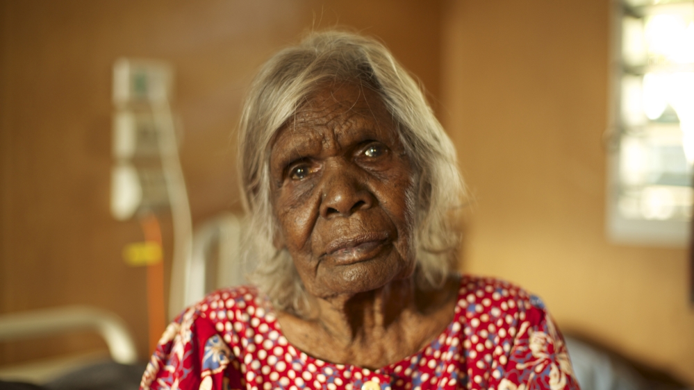 Dolly Snell, Putuparri's grandmother, instructed Nicole Ma on Aboriginal culture [Paul Elliott]