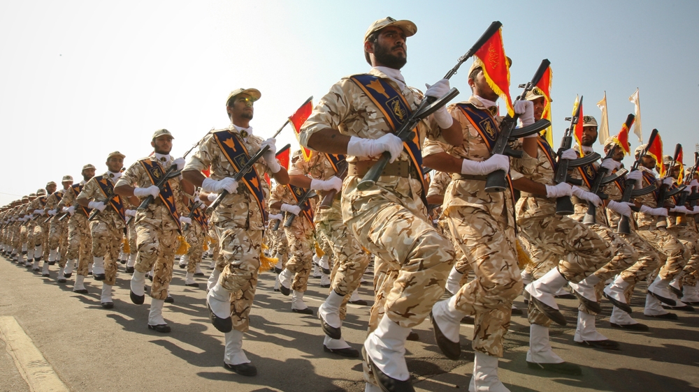 Aside from threatening to tear up the nuclear deal, the Trump administration is reportedly considering declaring Iran's Islamic Revolutionary Guard Corps a 'terrorist' organisation [File: Reuters]