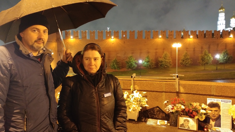 Kozlova and Mishchenko both say they do not belong to any party [Mariya Petkova/Al Jazeera]