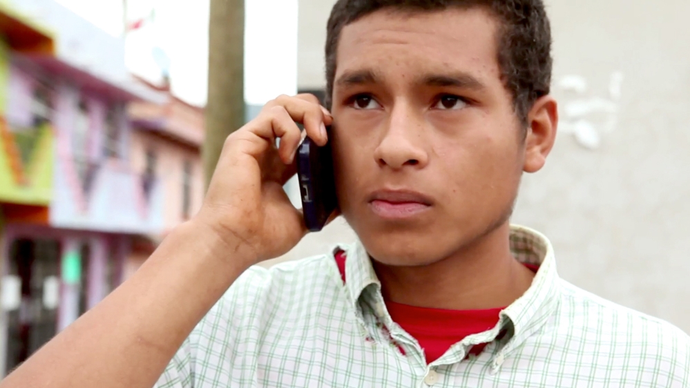 Without the required papers, 18-year-old Ale is struggling to find work to support his siblings [Screengrab/Al Jazeera]
