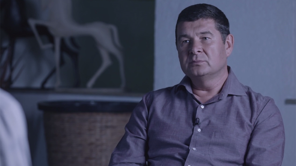 Onyschenko is a gas tycoon, former MP and currently one of Ukraine's most-wanted men [Al Jazeera]