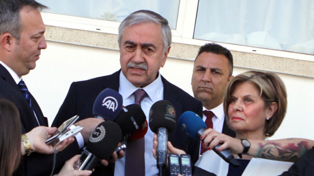 President Akinci's CDP is projected to win three seats in parliament [Birol Bebek/AFP]