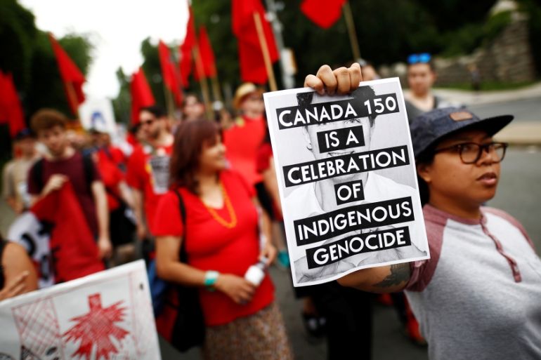 Canada indigenous First Nation protest