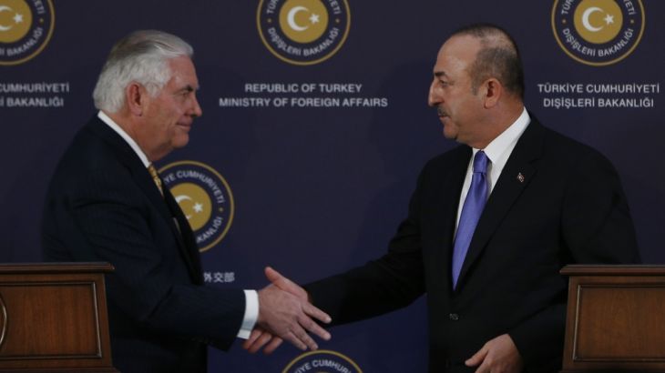 Mevlut Cavusoglu - Rex Tillerson meeting in Ankara