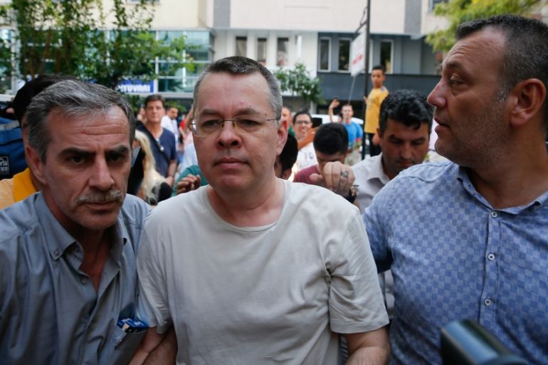 Turkey places jailed US cleric under house arrest