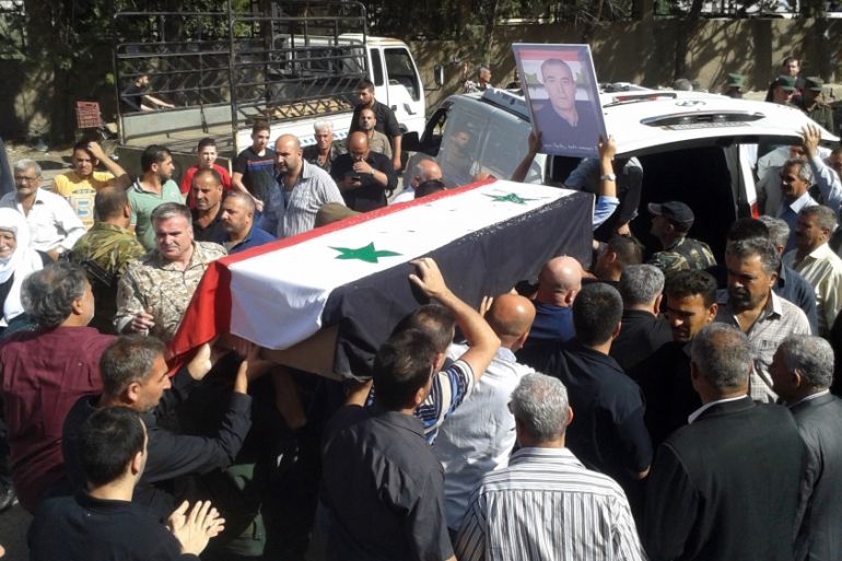 Sweida funeral attack