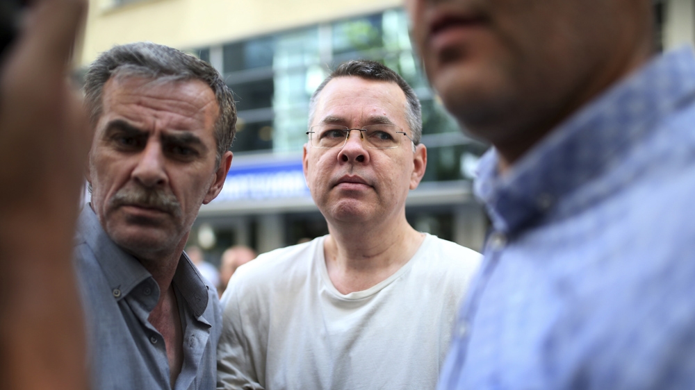Evangelical pastor Andrew Brunson has been in custody in Turkey for 20 months [Emre Tazegul/AP]