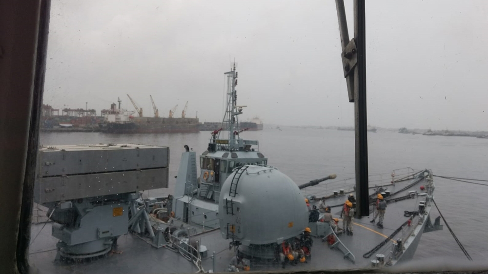 Pakistan participated with two warships in the anti-piracy coalition [Osama Bin Javaid/Al Jazeera]