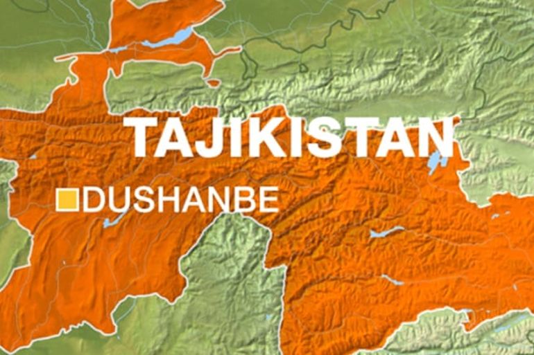Dushanbe Map