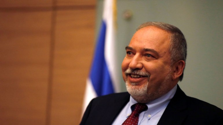 Israel''s Defence Minister Avigdor Lieberman