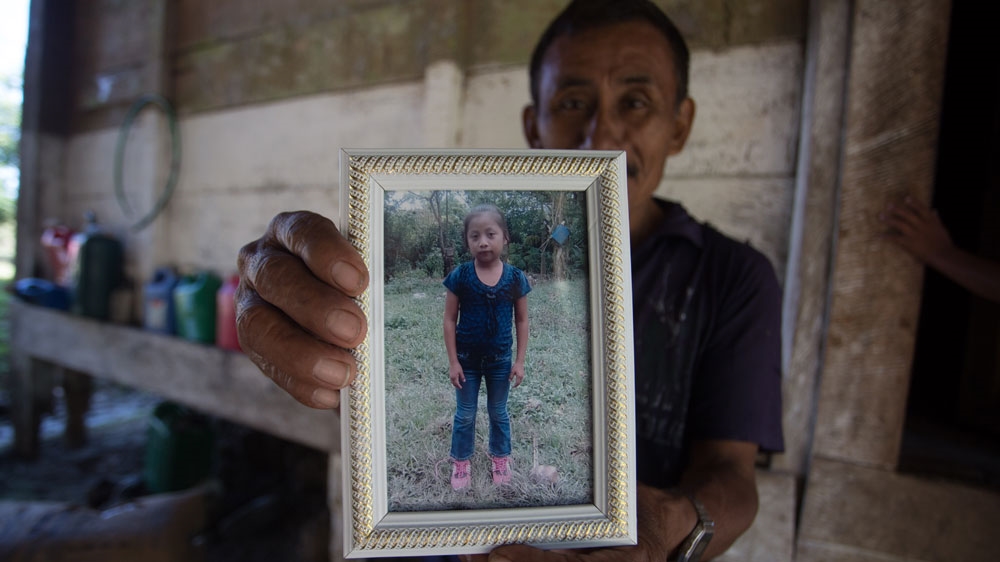 Jakeline Caal died in US custody after fleeing to the US with her father, searching for better opportunities [Jeff Abbott/Al Jazeera] 