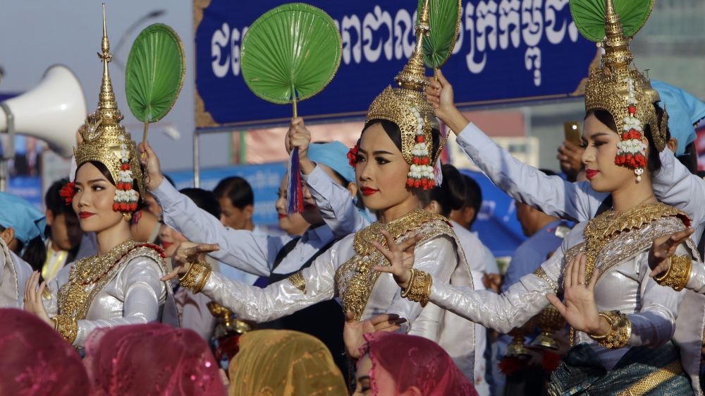 Celebrations take place every year to mark the anniversary of the January 1979 downfall of the Khmer Rouge [File: Heng Sinith/The Associated Press]