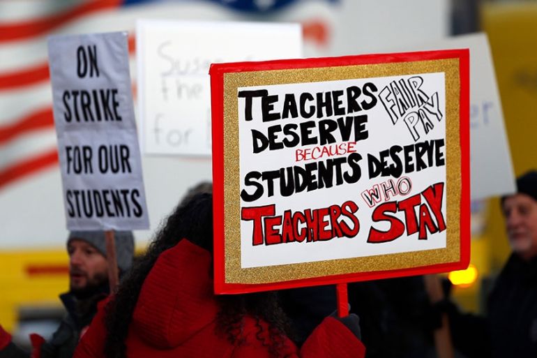 Denver teachers strike