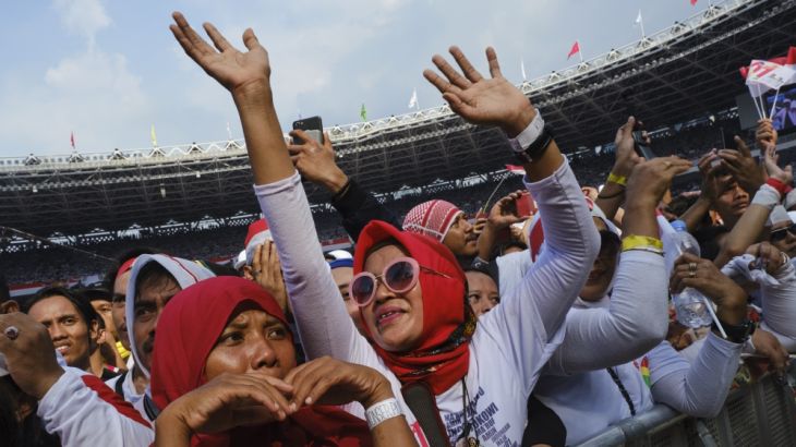 Joko Widodo Campaigns Ahead Of Indonesia''s Presidential Election