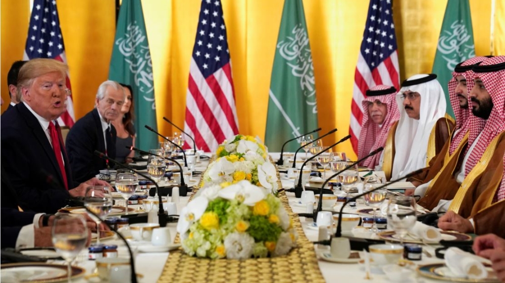 Trump and Mohammed bin Salman at G20 Summit, Japan