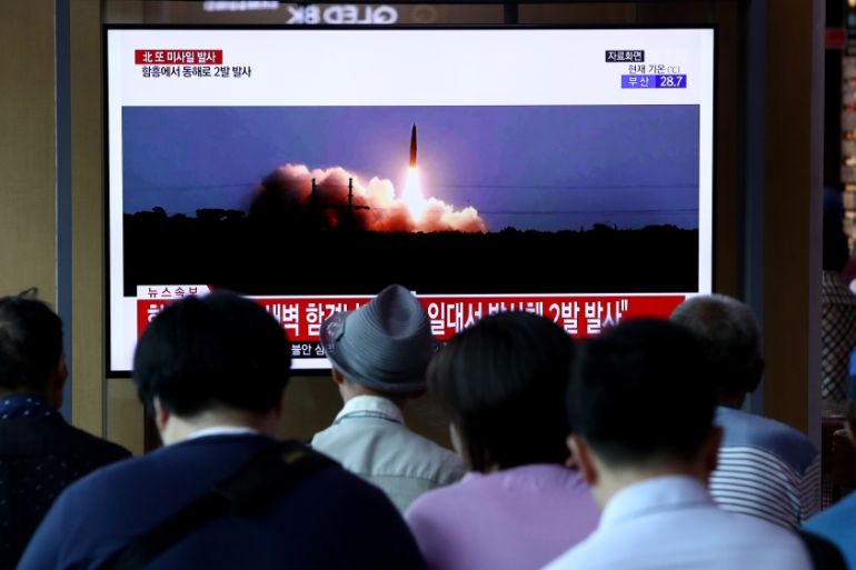 North Korea Fires Two Missiles Off Eastern Coast