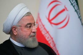 Rouhani on Wednesday celebrated the end of Trump’s 'malevolent rule' [File: Alexei Druzhinin/Reuters]