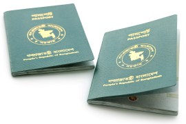 Bangladesh was the first country in South Asia and 119th in the world to introduce the e-passport - a travel document with a small integrated chip embedded in the cover or pages - in January [Getty Images]