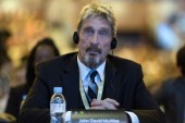 John McAfee was found dead in his prison cell on Wednesday after a Spanish court ruled to allow him to be extradited to the United States to face tax evasion charges [File: Ng Han Guan/AP]