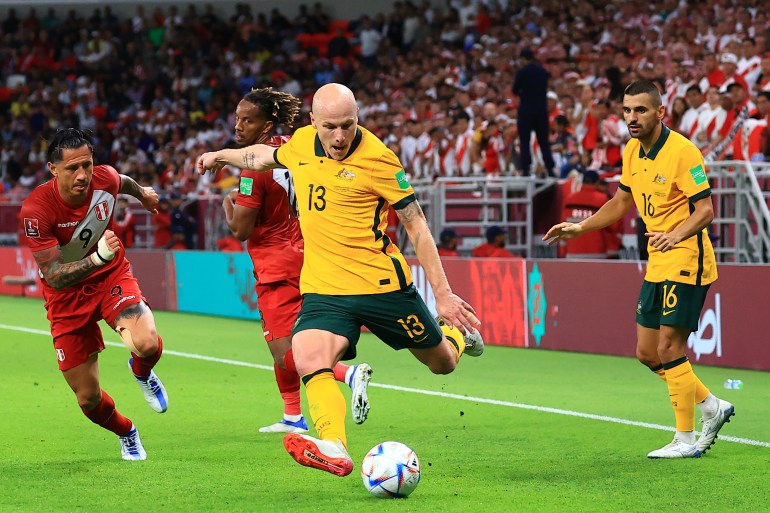 Aaron Mooy will be vital for Australia in the second half. [Showkat Shafi/Al Jazeera]