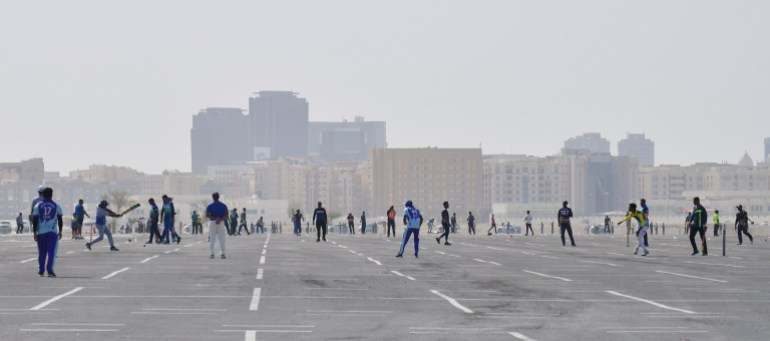 qatar street cricket