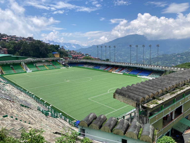 Paljor Stadium in Gangtok