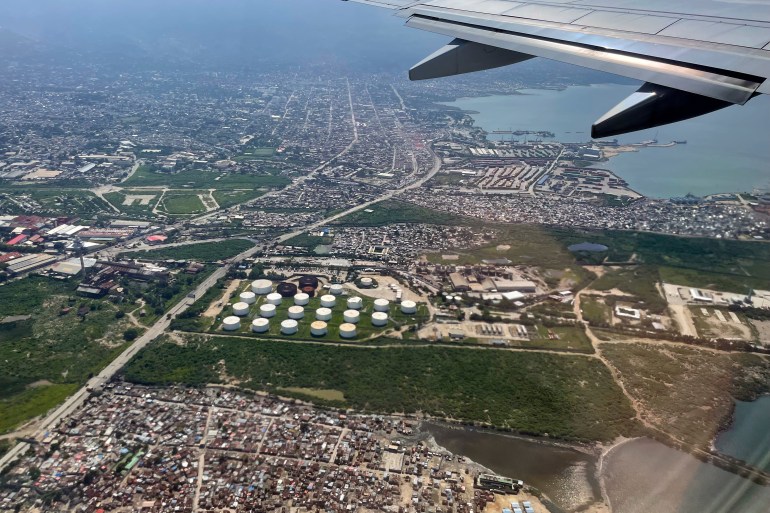 A view of a fuel terminal in Port-au-Prince, Haiti