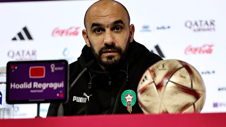 Morocco Manager Walid Regragui
