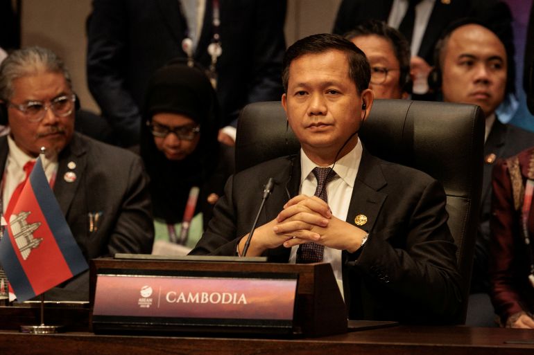 Cambodia's Prime Minister Hun Manet attends the 26th ASEAN-China Summit at the 43rd ASEAN Summit in Jakarta, Indonesia, on September 6, 2023. Yasuyoshi Chiba/Pool via REUTERS