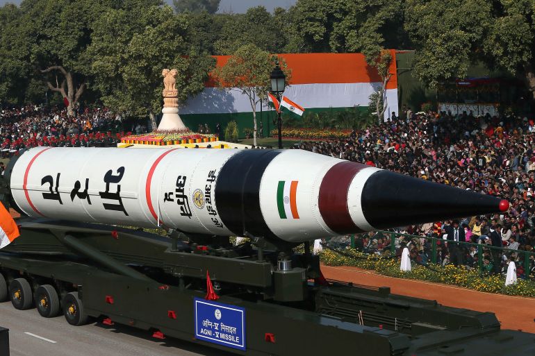 long range ballistic Agni-V missile