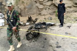 Five Chinese nationals and one Pakistani were killed in a suicide attack on March 26 in Pakistan&#039;s north [Stringer/EPA]