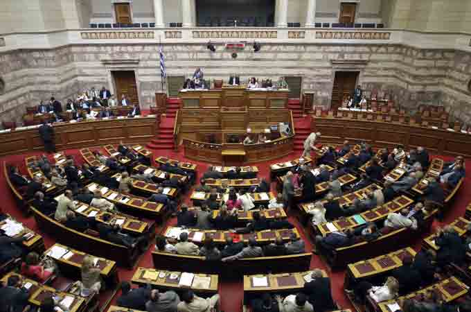 Greek parliament approves austerity programme