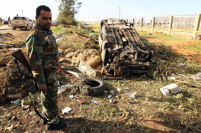 Libya probes deadly army checkpoint bombing