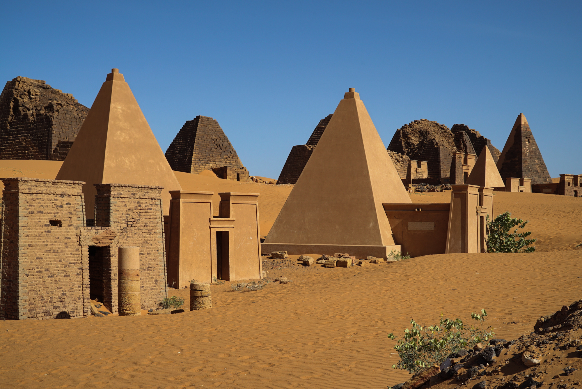 Image result for nubian pyramids