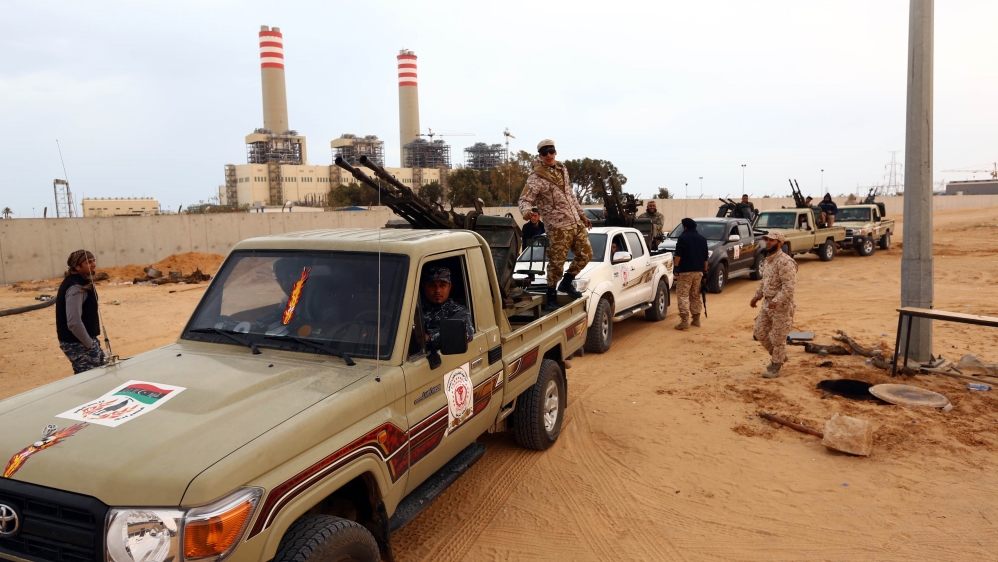 Libyan forces killed in suicide attack outside Sirte