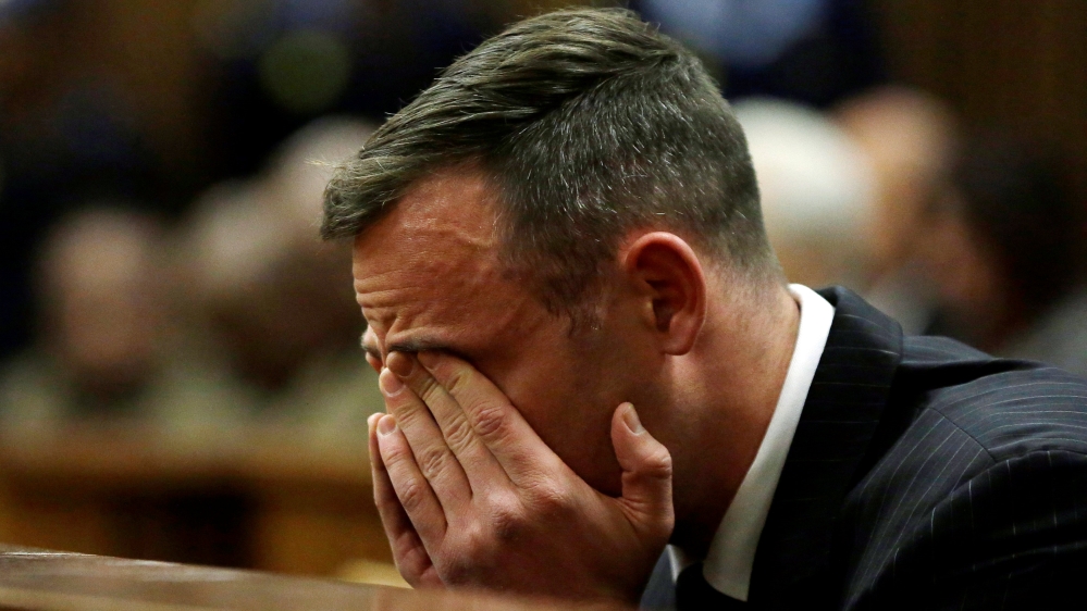 Ex Paralympian could be jailed for 15 years after conviction was upgraded to murdering girlfriend Reeva Steenkamp.