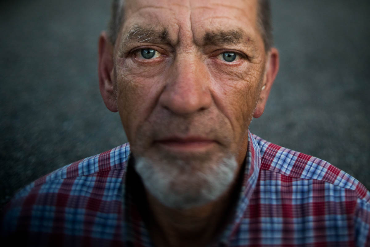 Robert Irwin, 72,  at Camp Second Chance, a city-sanctioned homeless encampment on September 26, in Seattle. Irwin said he is planning a trip to Michigan to see his older sister. 'I have my own SUV, Chevy Trailblazer. I want to go in March. It will be my last trip.' [Jae C. Hong/AP Photo]