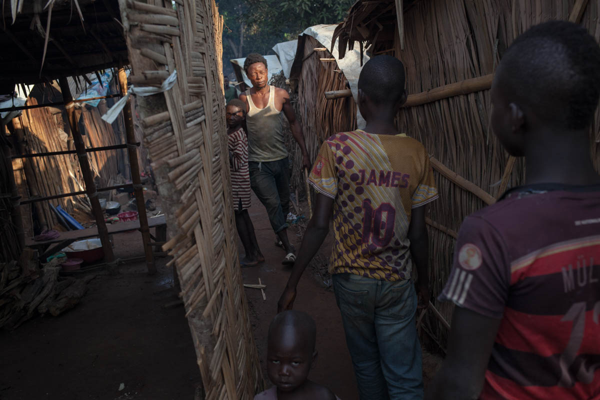 At the Catholic church site in Alindao, an MSF emergency response team has tried to fill the gap left as health centres closed. Doctors say many patients are afflicted by malaria and malnourishment. [Adrienne Surprenant/Al Jazeera]