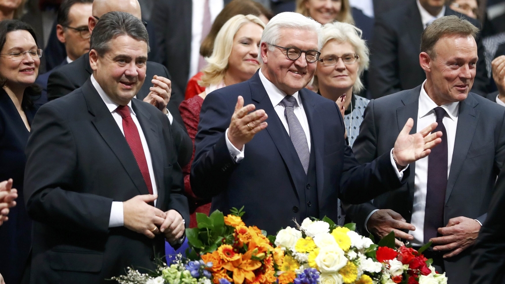 Frank-Walter Steinmeier elected as Germany's president | News | Al Jazeera