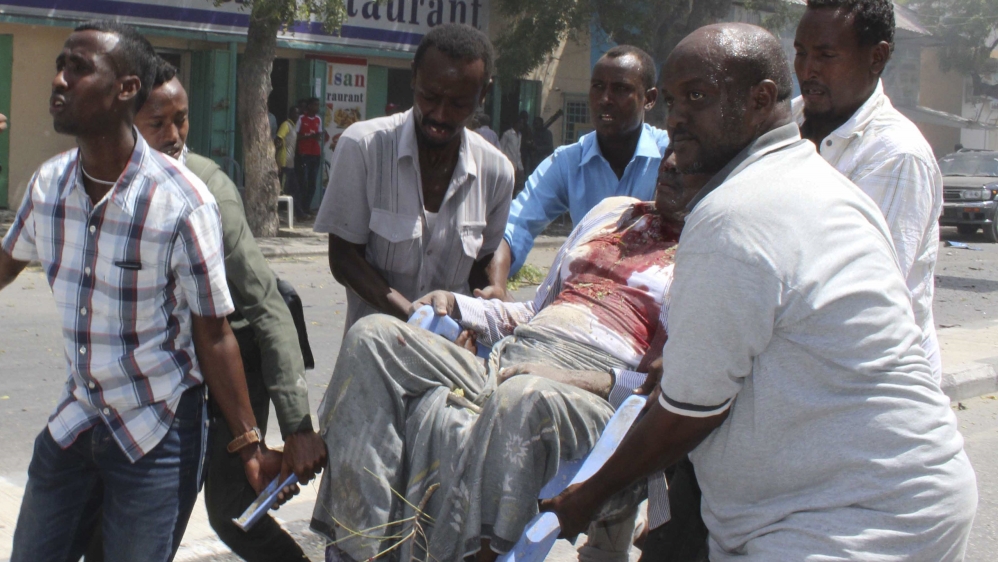 Large explosion hits Somali capital Mogadishu