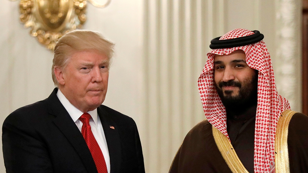 Bildresultat fÃ¶r US politicians accuse Trump of putting 'Saudi Arabia first' aljazeera