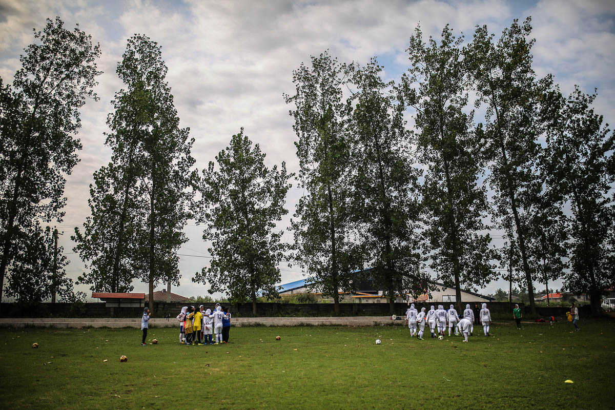 Malavan Bandar Anzali football club is known as the team of the Iranian Navy and is seen as one of the more successful teams coming from outside of Tehran. [Mohammad Ali Najib/Al Jazeera]