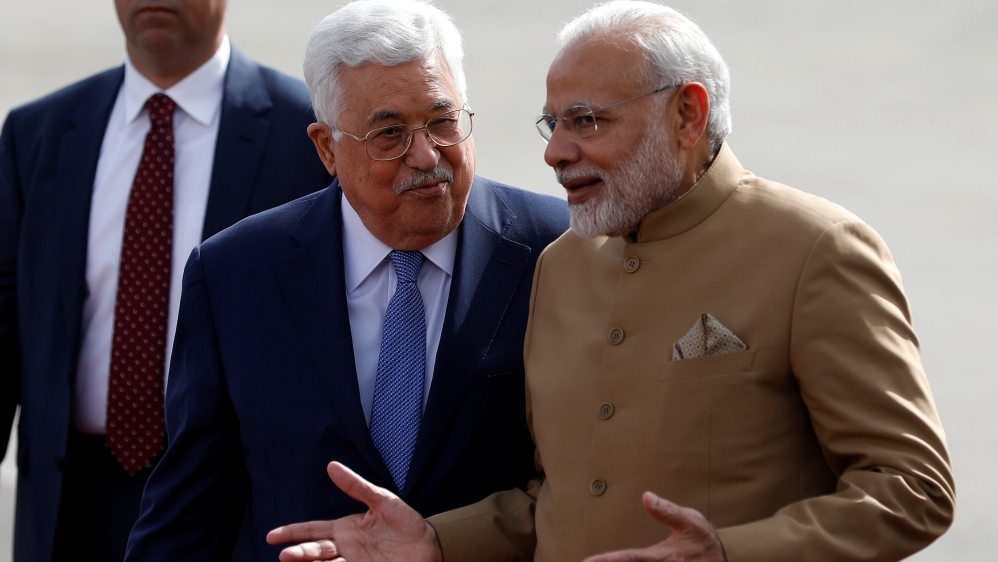 Modi visits Ramallah, backs independent Palestine state